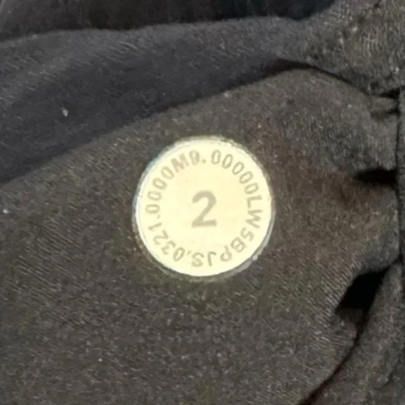 LULULEMON Black Dance Studio 29" Jogger Pants Size 2 - Picture 4 of 13